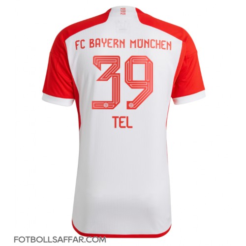 Bayern Munich Mathys Tel #39 Hemmatröja 2023-24 Kortärmad